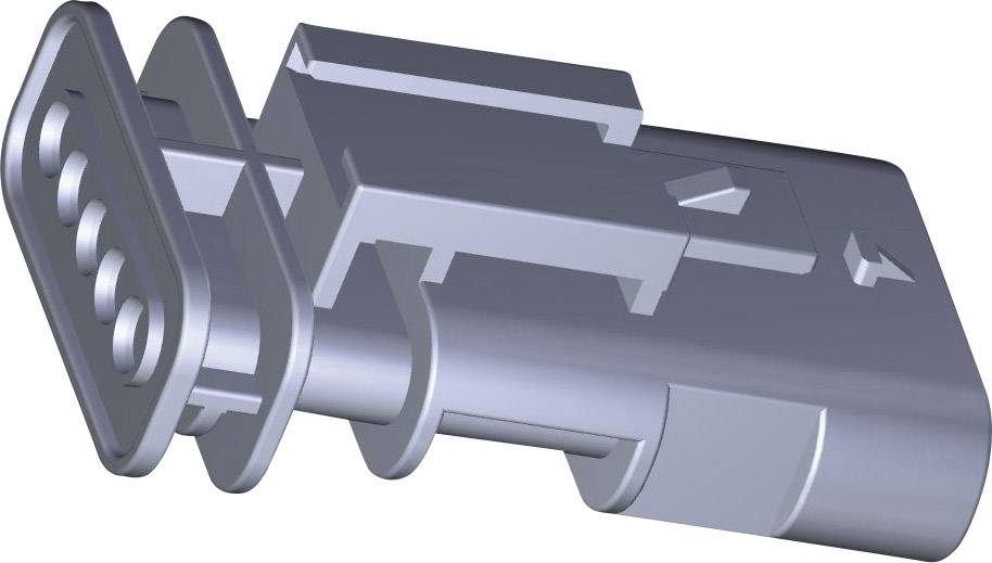 TE Connectivity Buchsengehäuse-Platine MCON 1.2 Polzahl Gesamt 5 1-2141520-1