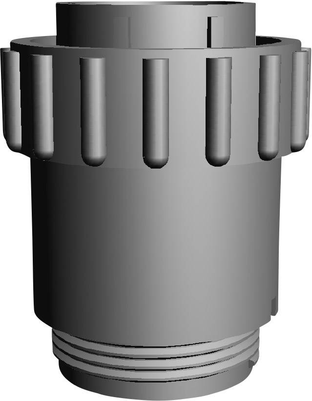 TE Connectivity 206426-1 Rundstecker Stecker, gerade Gesamtpolzahl: 3 Serie (Rundsteckverbinder): CPC 1St.