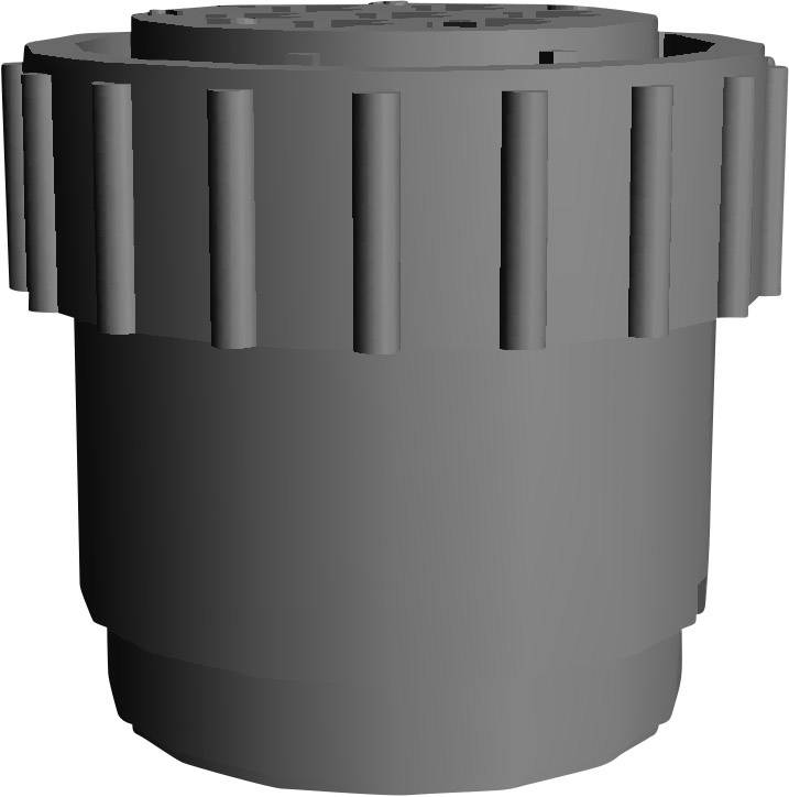 TE Connectivity 206136-1 Rundstecker Stecker, gerade Gesamtpolzahl: 7 Serie (Rundsteckverbinder): CPC 1St.