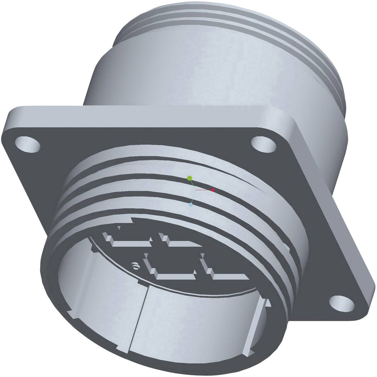 TE Connectivity 206137-1 Rundstecker Buchse, gerade Gesamtpolzahl: 7 Serie (Rundsteckverbinder): CPC 1St.