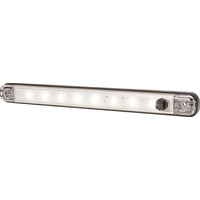 WAS LED Innenraumleuchte 728 SWITCH LW10 LED 12V (B x H x T) 238 x 25 x 10.4mm Schalter WAS LED Innenraumleuchte 728 SWITCH LW10 LED 12V (B x H x T) 238 x 25 x 10.4mm Schalter