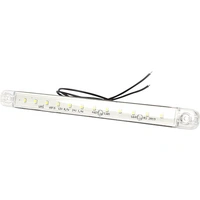 SecoRüt Umriss-Markierungsleuchte Offene Kabelenden Markierungsleuchte vorne 12 V, 24V Weiß Klarglas SecoRüt Umriss-Markierungsleuchte Offene Kabelenden Markierungsleuchte vorne 12 V, 24V Weiß Klarglas