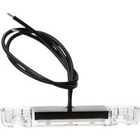 SecoRüt Umriss-Markierungsleuchte Offene Kabelenden Markierungsleuchte vorne 12 V, 24V Weiß Klarglas SecoRüt Umriss-Markierungsleuchte Offene Kabelenden Markierungsleuchte vorne 12 V, 24V Weiß Klarglas