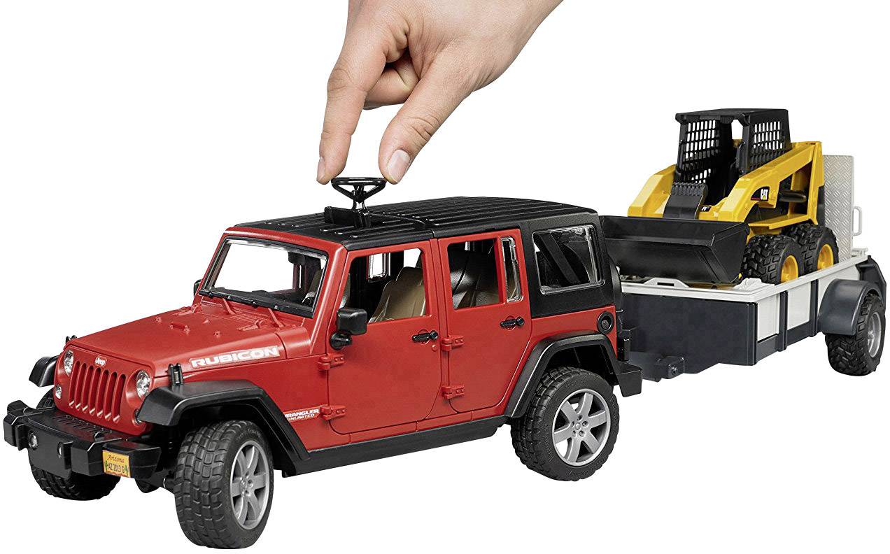 Bruder PKW Modell Jeep Wrangler Unlimited Rubicon Fertigmodell PKW Modell
