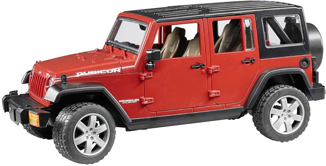 Bruder PKW Modell Jeep Wrangler Unlimited Rubicon Fertigmodell PKW Modell