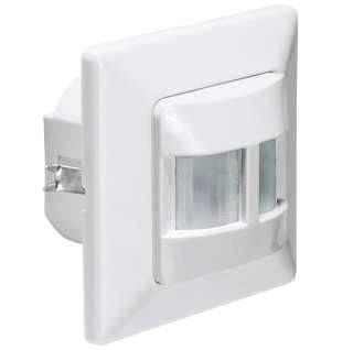GEV 018419 Unterputz, Wand PIR-Bewegungsmelder 180° Relais Weiß IP20