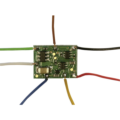 TAMS Elektronik 42-01161-01-C FD-R Basic 2 Funktionsdecoder Baustein, mit Kabel, ohne Stecker