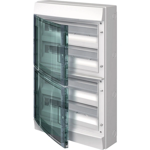 Striebel & John M65W472TN4 1SLM006500S1219 Verteilerschrank Aufputz Anzahl Teilungen = 72 Anzahl Reihen = 4 Striebel & John M65W472TN4 1SLM006500S1219 Verteilerschrank Aufputz Anzahl Teilungen = 72 Anzahl Reihen = 4