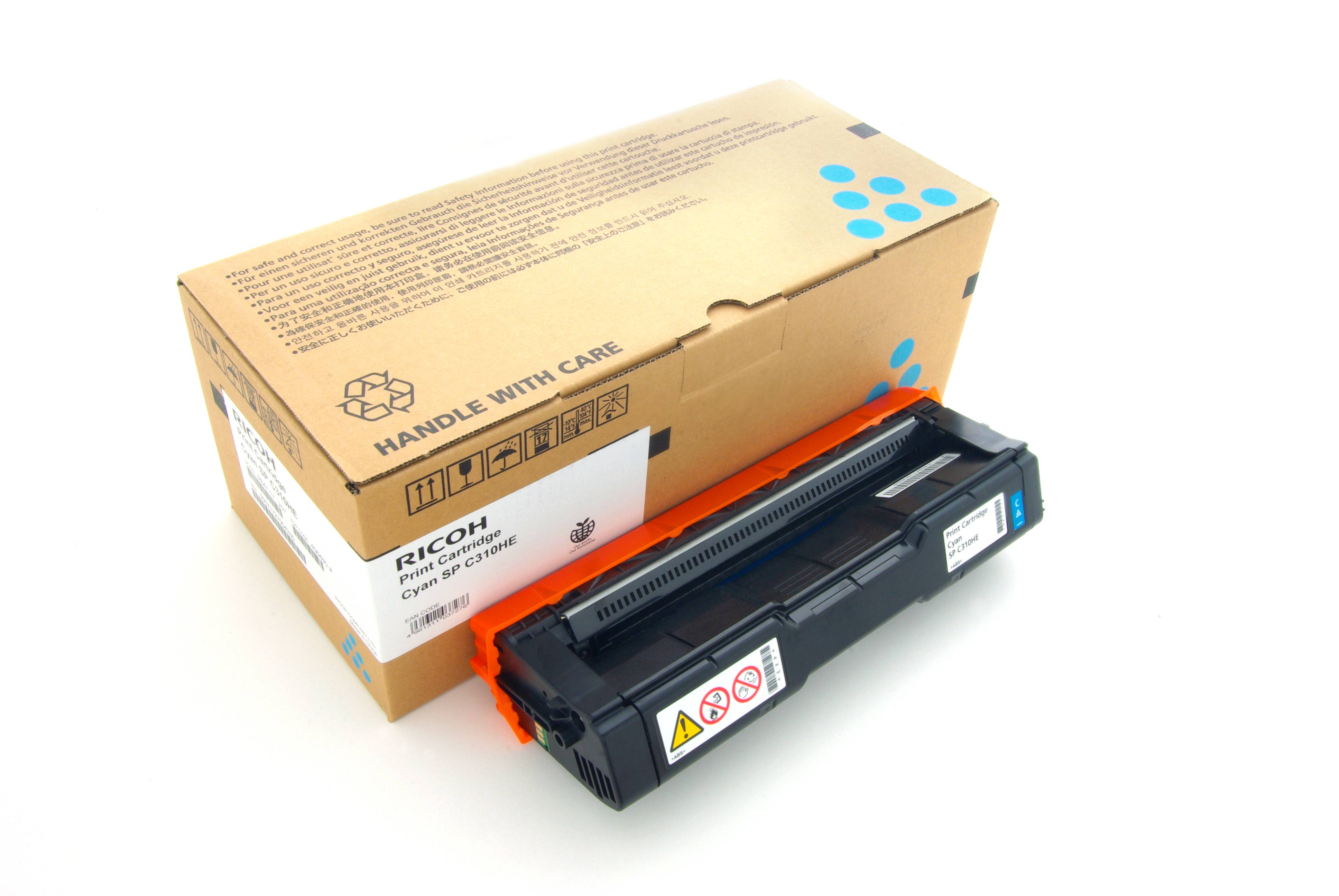 Ricoh Toner 406480 Original Cyan 6000 Seiten 406480