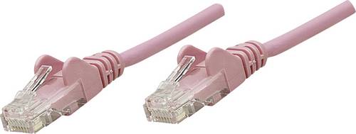 Intellinet RJ45 Netzwerk Anschlusskabel CAT 5e SF/UTP 1.00m Pink
