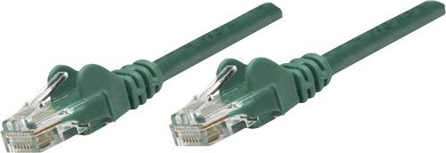 Intellinet RJ45 Netzwerk Anschlusskabel CAT 5e SF/UTP 7.50m Grün