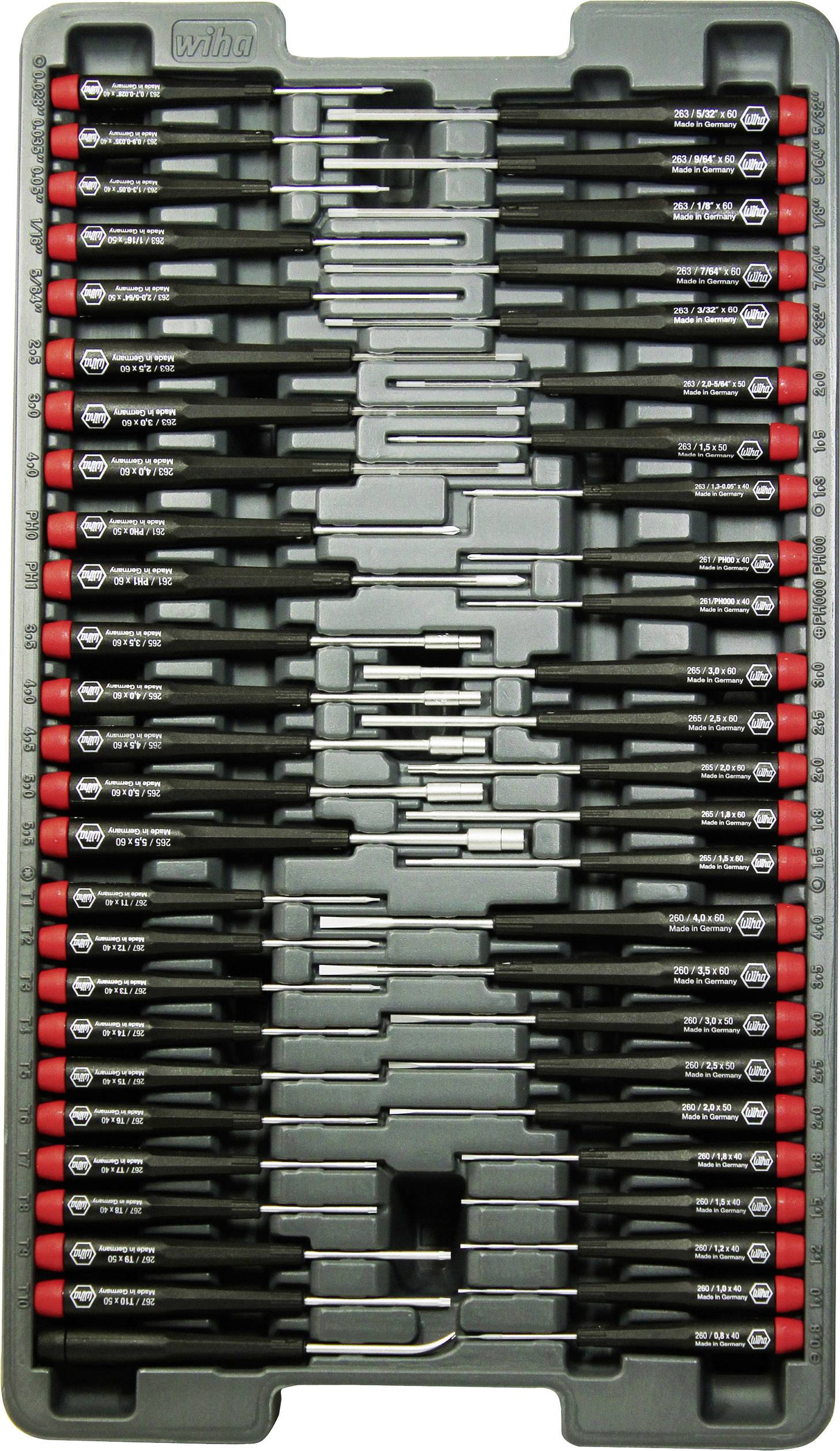 Wiha Pico Finish Elektronik- u. Feinmechanik Schraubendreher-Set 