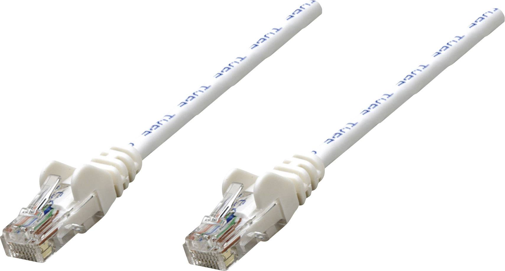 Intellinet 735995 RJ45 CAT 6 S/FTP 20.00 m Weiß vergoldete Steckkontakte 1 St.