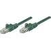 Intellinet 342469 RJ45 Netzwerkkabel, Patchkabel CAT 6 U/UTP 0.50m Grün Intellinet 342469 RJ45 Netzwerkkabel, Patchkabel CAT 6 U/UTP 0.50m Grün