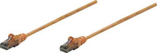 Intellinet RJ45 Netzwerk Anschlusskabel CAT 6 U/UTP 15.00m Orange