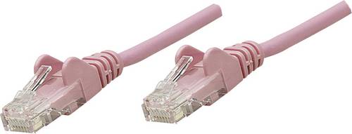 Intellinet RJ45 Netzwerk Anschlusskabel CAT 6a S/FTP 2.00m Pink