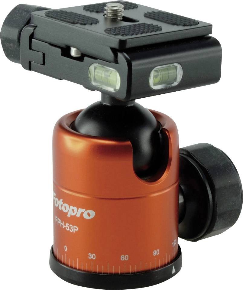 Rollei Compact Traveller NO.1 Dreibeinstativ Arbeitshöhe=30 - 140 cm Orange