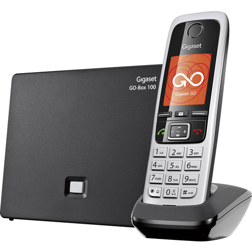 Gigaset C430A GO Schnurloses Telefon VoIP Anrufbeantworter, Freisprechen, Headsetanschluss Farb-TFT