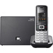 Gigaset S850A GO Schnurloses Telefon VoIP Anrufbeantworter Farb-TFT/LCD Platin, Schwarz