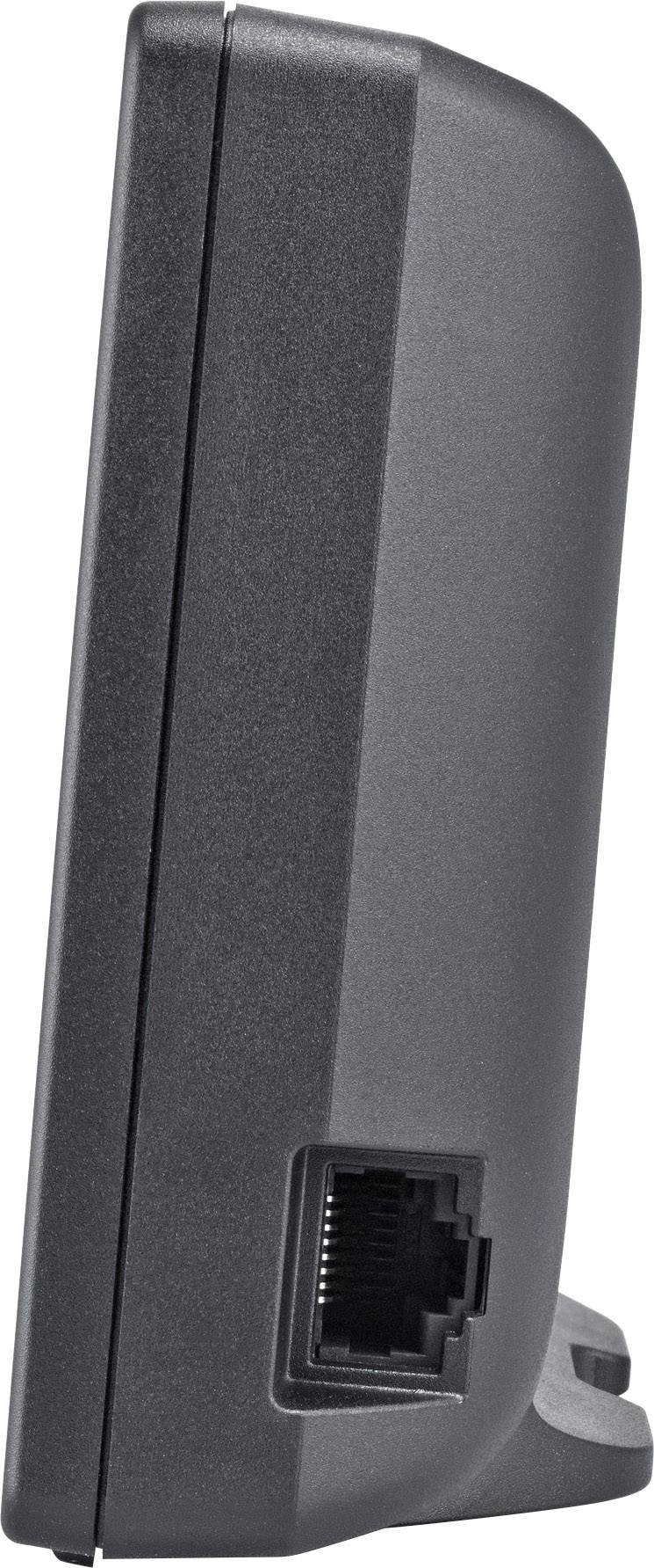 Gigaset S850A GO Schnurloses Telefon VoIP Anrufbeantworter Farb-TFT/LCD Platin, Schwarz