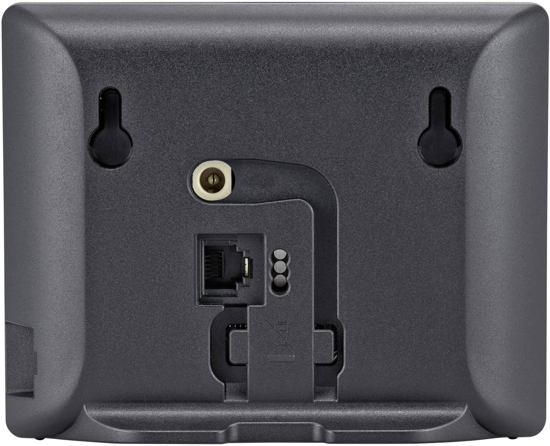 Gigaset E630A GO Schnurloses Telefon VoIP stoßfest, wasserdicht, Freisprechen Farb-TFT/LCD Schwarz