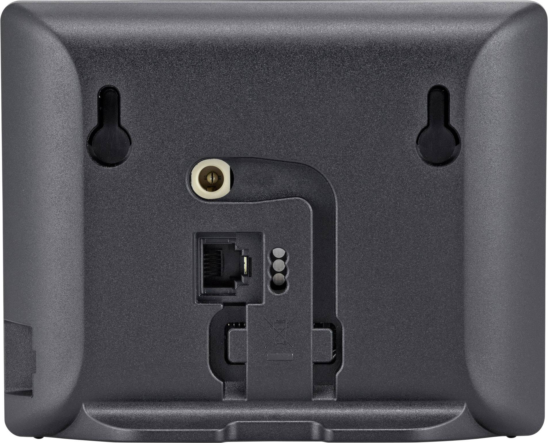 Gigaset E630A GO Schnurloses Telefon VoIP stoßfest, wasserdicht, Freisprechen Farb-TFT/LCD Schwarz