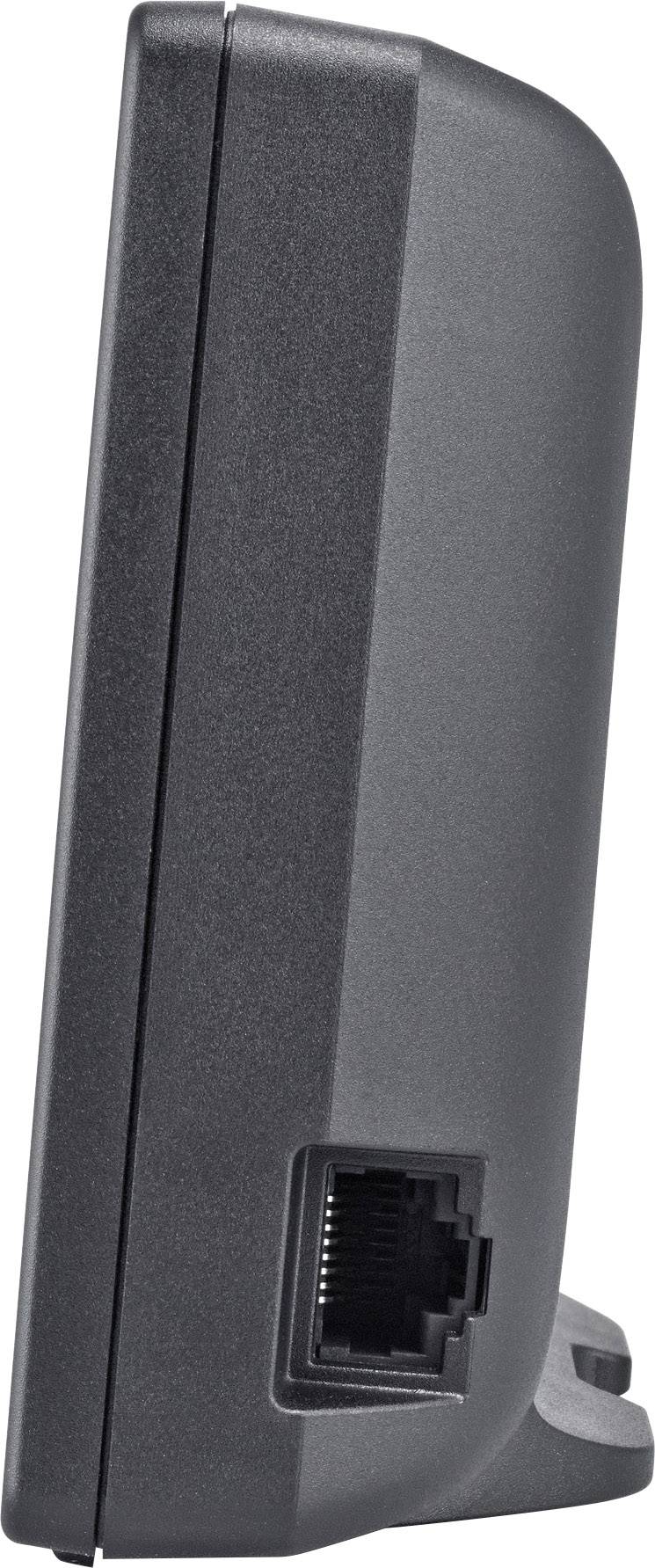 Gigaset E630A GO Schnurloses Telefon VoIP stoßfest, wasserdicht, Freisprechen Farb-TFT/LCD Schwarz