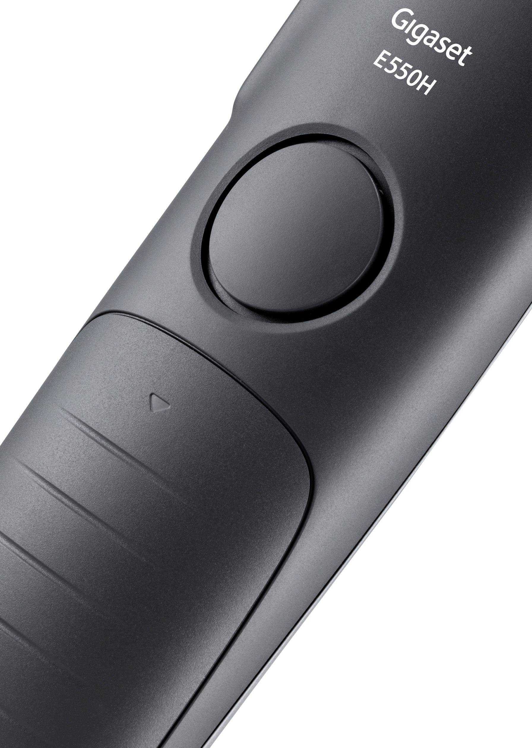 Gigaset E550 DECT, DECT/GAP Schnurloses Telefon analog  Babyphone, Optische Anrufsignalisierung Platin