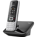 Téléphone sans fil Gigaset S850 platine, noir