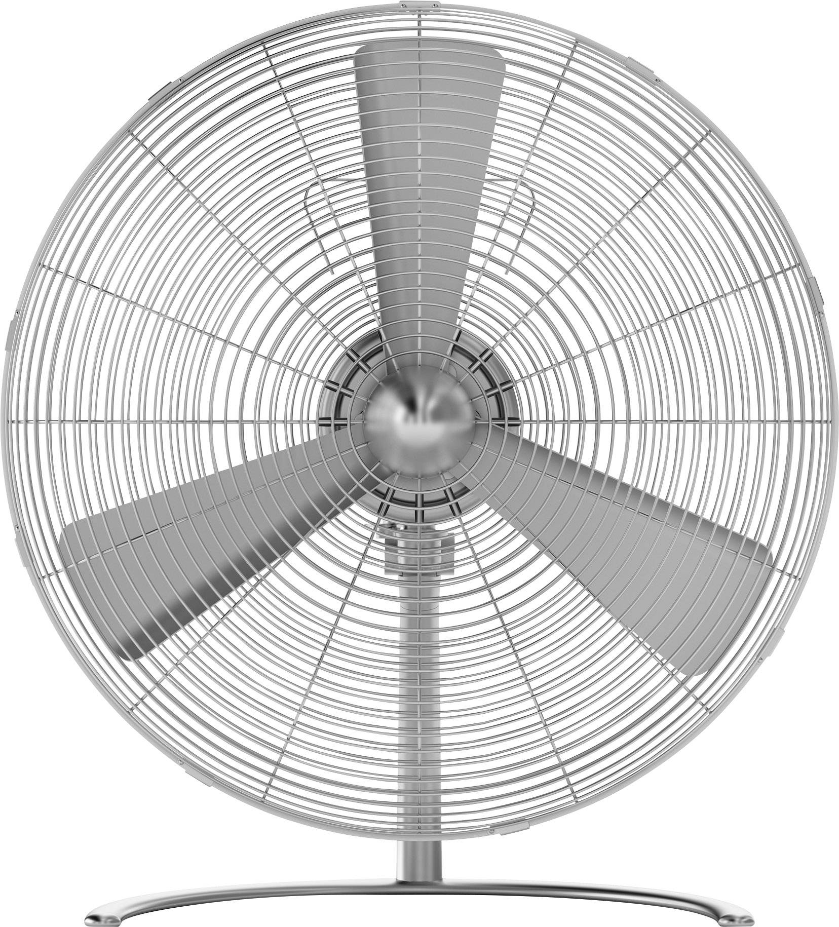 Stadler Form Charly Tischventilator 56W (Ø x H) 450mm x 472mm Silber
