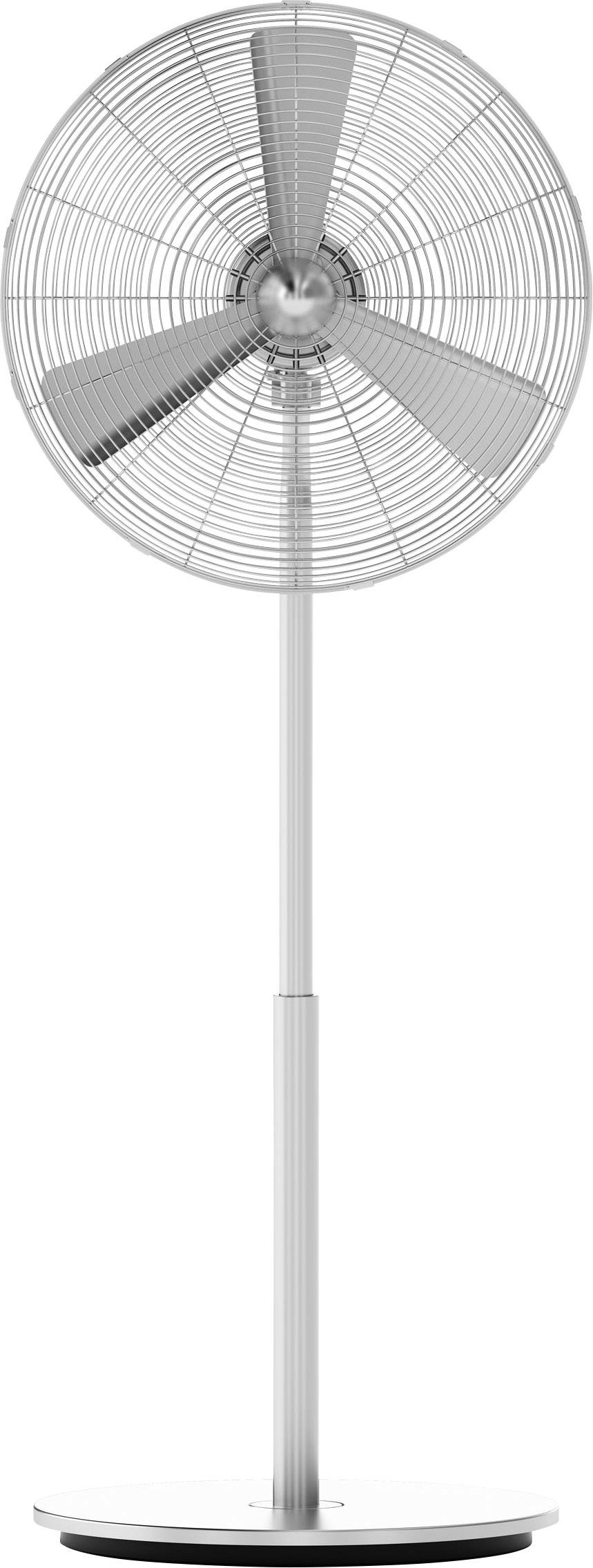 Stadler Form Charly Standventilator (L x B x H) 400 x 450 x 1300mm Silber Schwenkbar, Oszillierend