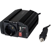 Wechselrichter LogiLink PA0080 120 W 12 V/DC  Zigarettenanzünder-Stecker Schutzkontakt-Steckdose, USB Wechselrichter LogiLink PA0080 120 W 12 V/DC  Zigarettenanzünder-Stecker Schutzkontakt-Steckdose, USB