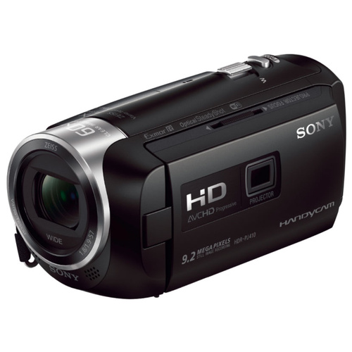 Sony HDR-PJ410 Camcorder 6.9 cm 2.7 Zoll 2.29 Megapixel Opt. Zoom: 30 x Schwarz