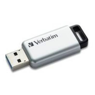 Verbatim Secure Pro USB-Stick 32GB Silber-Schwarz 98665 USB-A (USB 3.2 Gen 1)