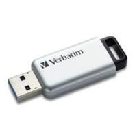 Verbatim Secure Pro USB-Stick 32GB Silber-Schwarz 98665 USB-A (USB 3.2 Gen 1) Verbatim Secure Pro USB-Stick 32GB Silber-Schwarz 98665 USB-A (USB 3.2 Gen 1)