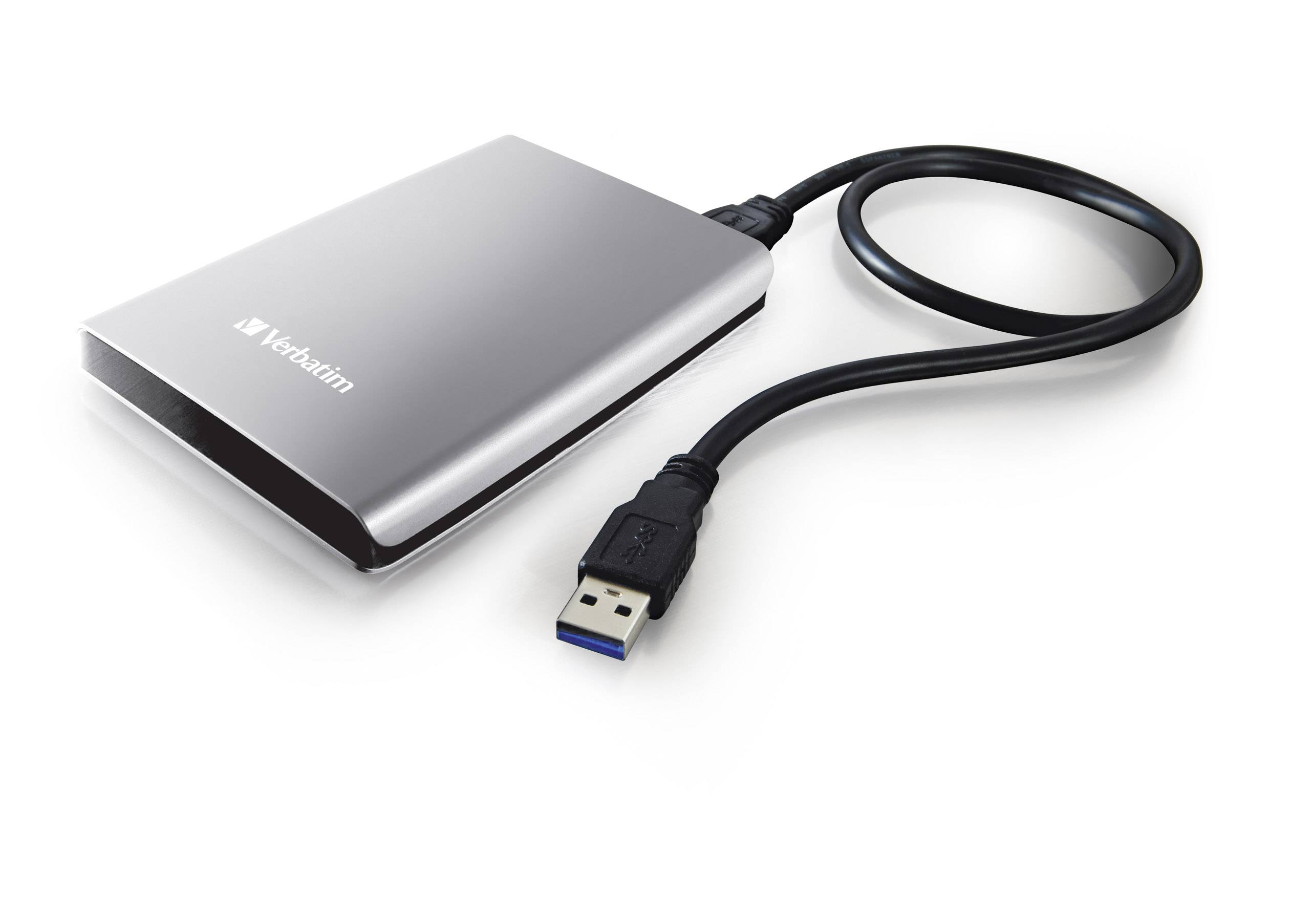 Verbatim Store 'n' Go 2 TB Externe Festplatte 6.35 cm (2.5 Zoll) USB-A (USB 3.2 Gen 1) Silber 53189