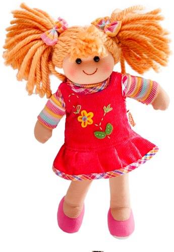 Stoffpuppe Nele, ca. 22 cm