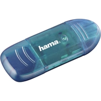 Hama 114730 Externer Speicherkartenleser USB 2.0 Blau Hama 114730 Externer Speicherkartenleser USB 2.0 Blau