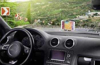 Hama Smart Grip 2 Saugnapf Handy-Kfz-Halterung 360° drehbar 54 - 85 mm