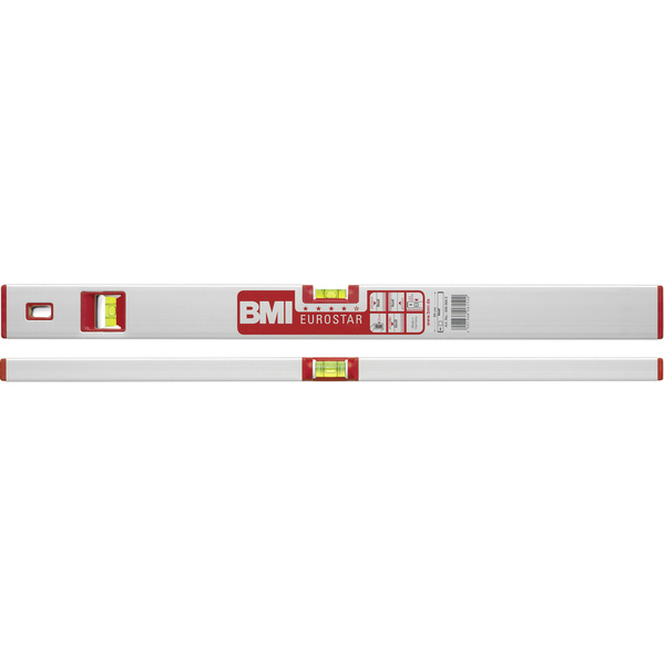 BMI Eurostar 690040E Leichtmetall-Wasserwaage 40 cm 0.5 mm/m