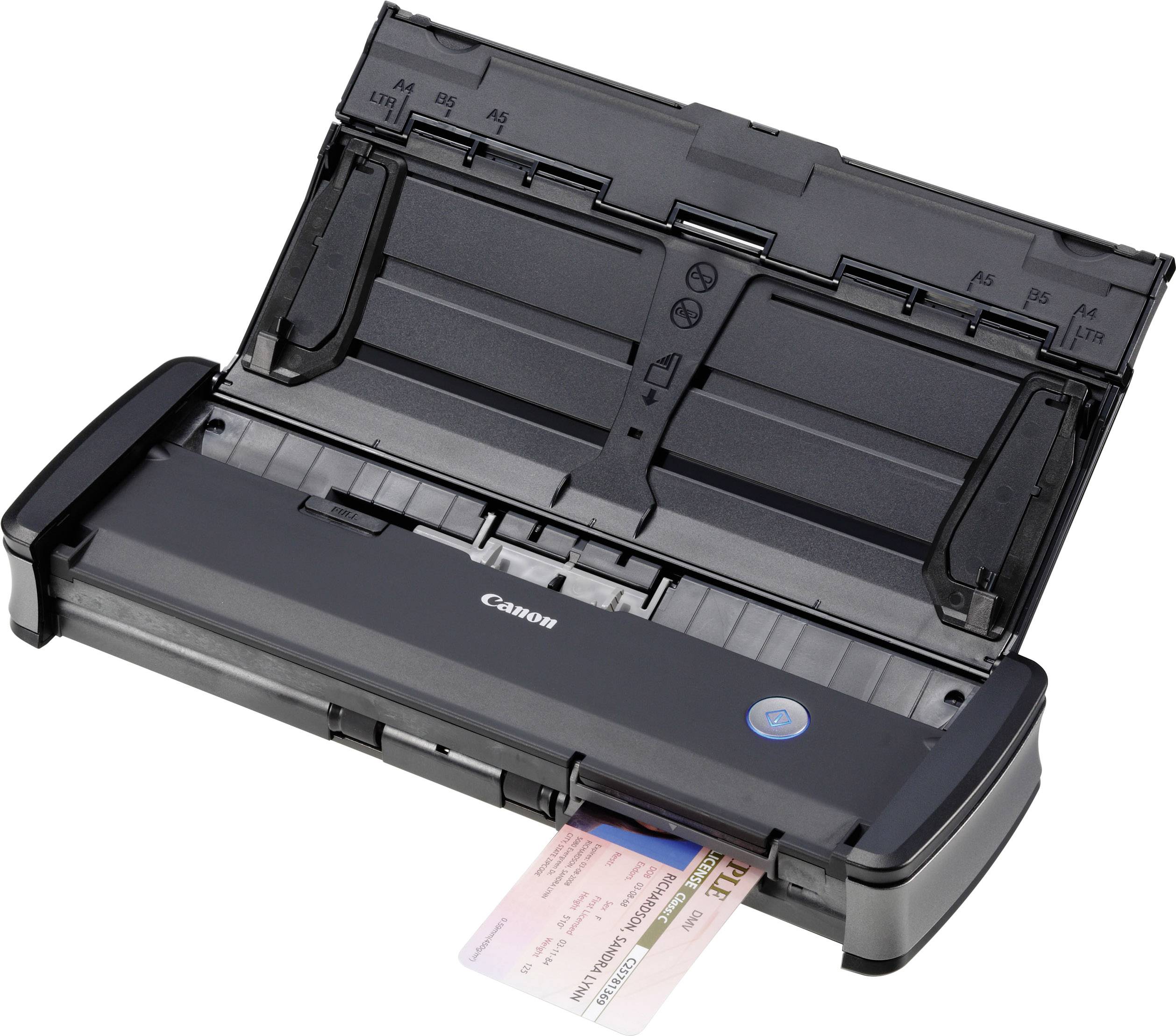 Canon imageFORMULA P-215II Mobiler Duplex-Dokumentenscanner A4 600 x 600 dpi 15 Seiten/min, 30 Bilder/min USB