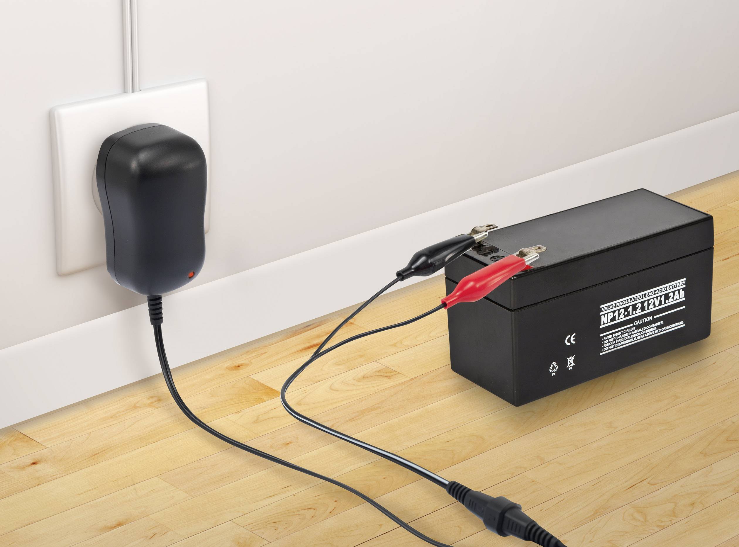 VOLTCRAFT Bleiakku-Ladegerät BC-1000 12 V Ladestrom (max.) 1 A