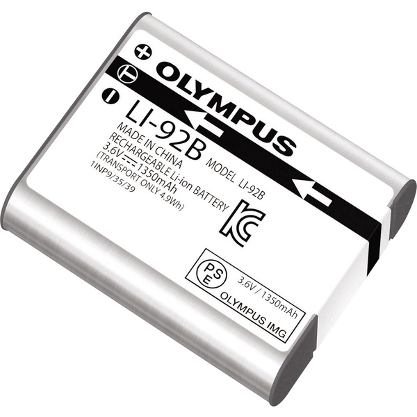 Batterie pour appareil photo Olympus Li-90B, Li-92B 3.6 V 1350 mAh V6200660E000