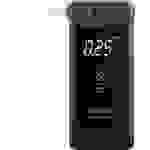 ACE A Alkoholtester Schwarz 0 bis 4 ‰ Verschiedene Einheiten anzeigbar,  Alarm, inkl. Display, Countdown-Funktion