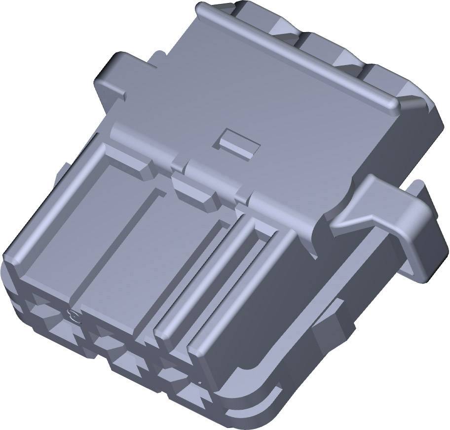 TE Connectivity Buchsengehäuse-Kabel MCP Polzahl Gesamt 3 1-968976-9