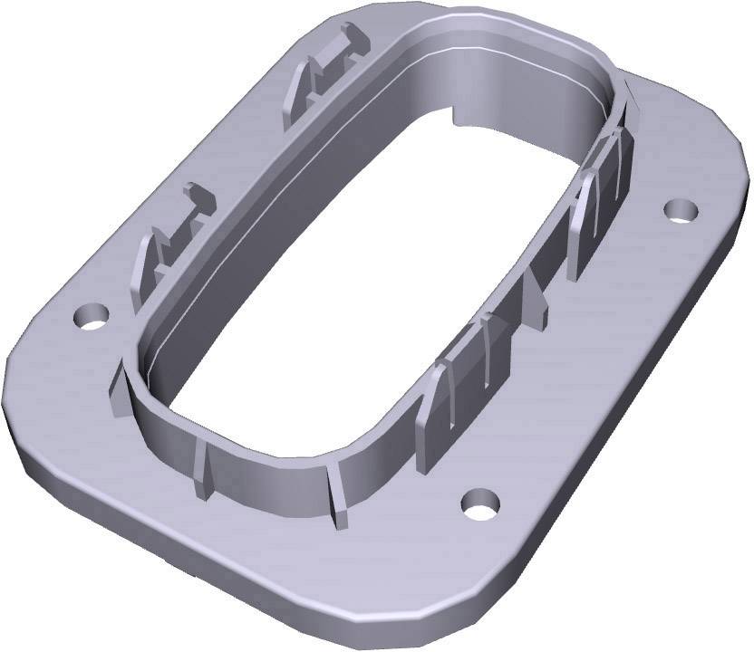 TE Connectivity MCP Adapter für Wandmontage Pole: 62 MCP 1718329-1 Inhalt