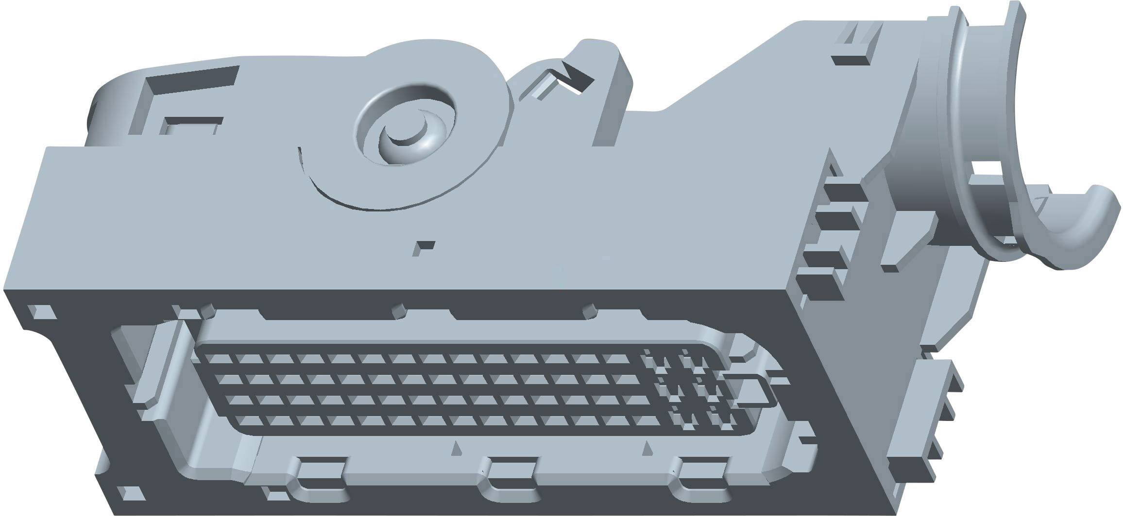 TE Connectivity Buchsengehäuse-Platine MCP Polzahl Gesamt 62 1-1418883-1 1 St.
