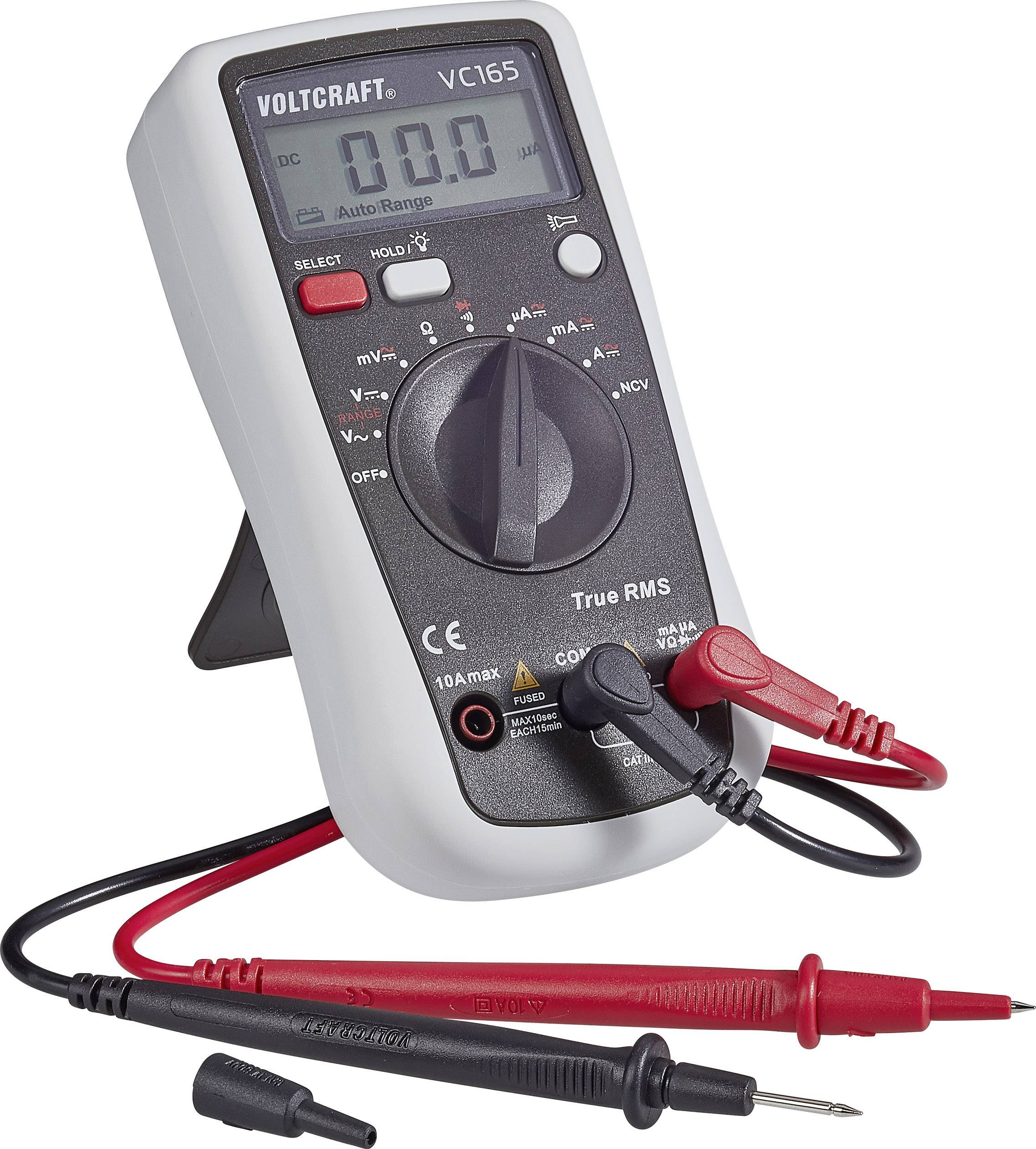 VC165 TRMS Hand-Multimeter digital CAT III 600V Anzeige (Counts): 2000