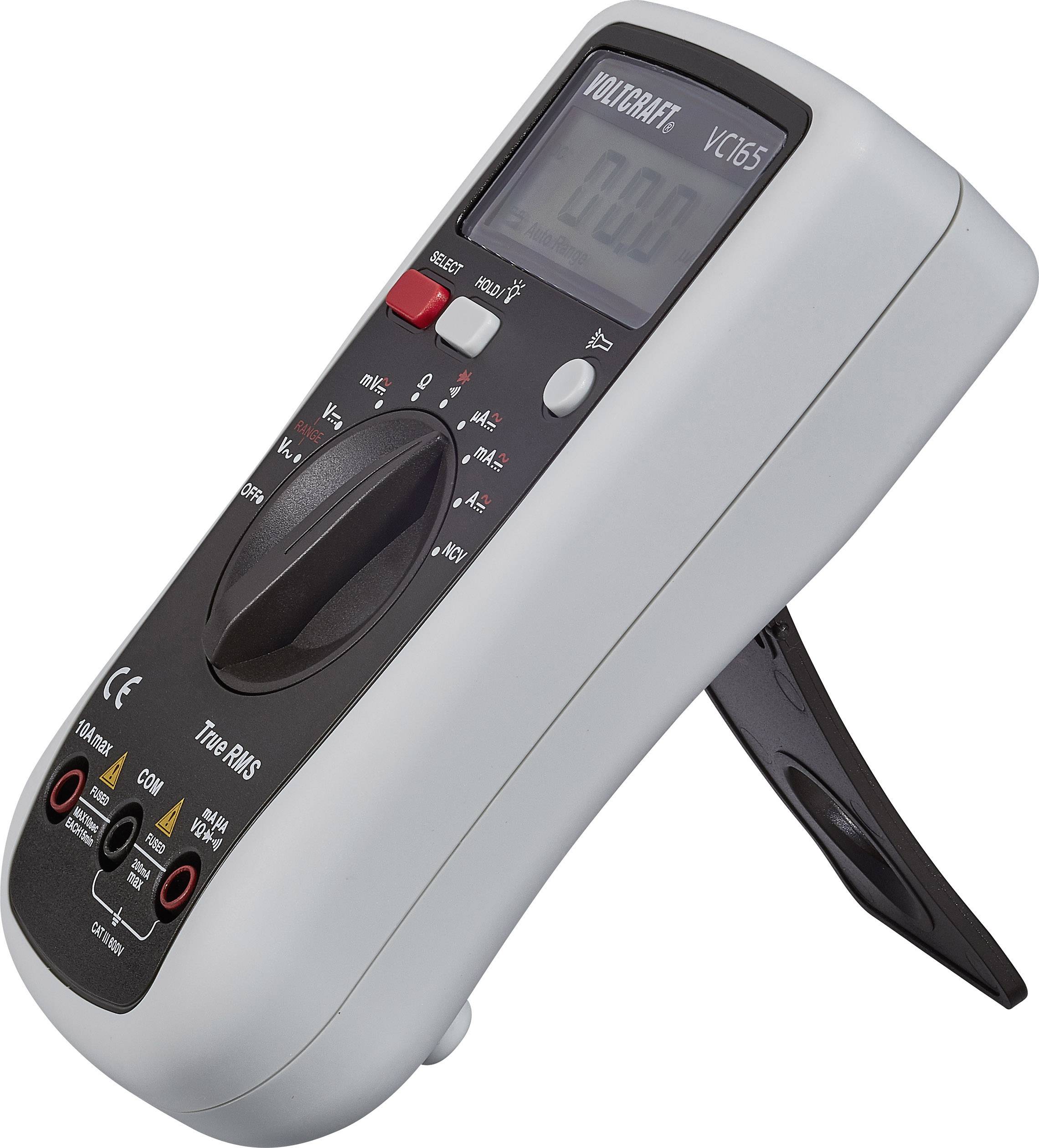 VC165 TRMS Hand-Multimeter digital CAT III 600V Anzeige (Counts): 2000