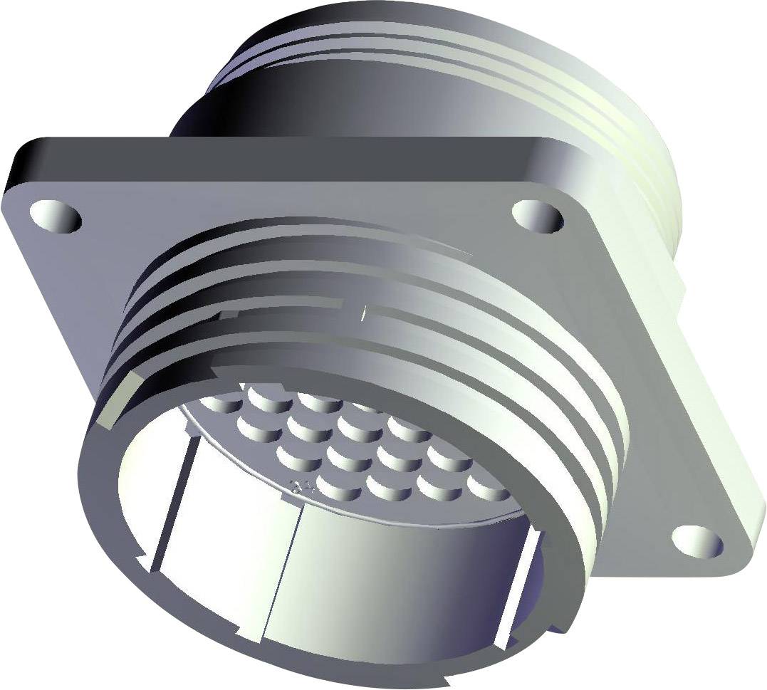 TE Connectivity 206151-1 Rundstecker Flanschbuchse Gesamtpolzahl: 37 Serie (Rundsteckverbinder): CP